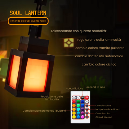 Lanterna Decorativa Portatile di Minecraft